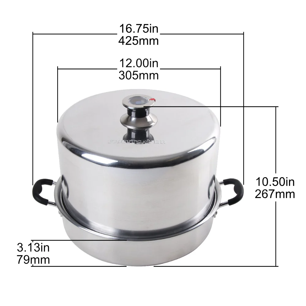 Fruitsaver Aluminum Steam Canner - Image 5
