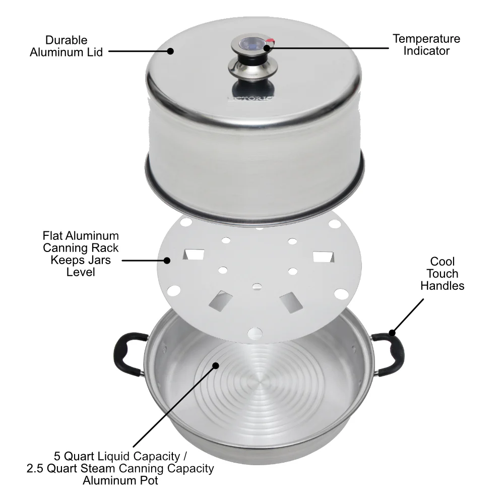 Fruitsaver Aluminum Steam Canner - Image 6