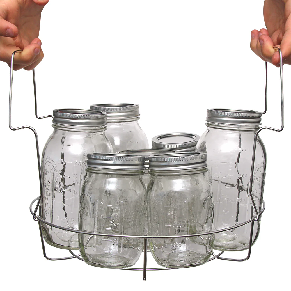 Stainless Steel Canning Rack With Jar Dividers - Image 5